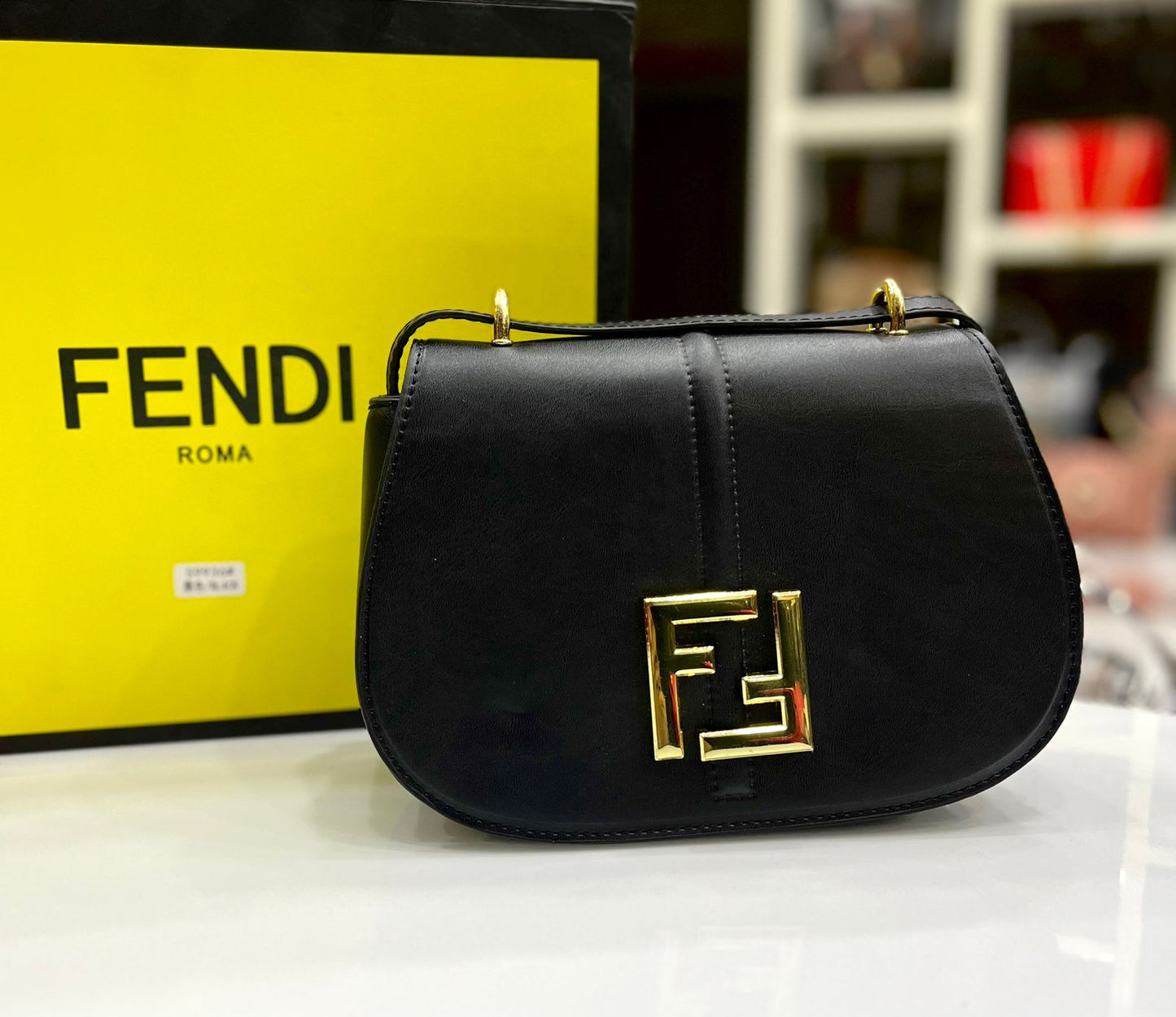 Elite Front Logo Crossbody Bag | Premium Series