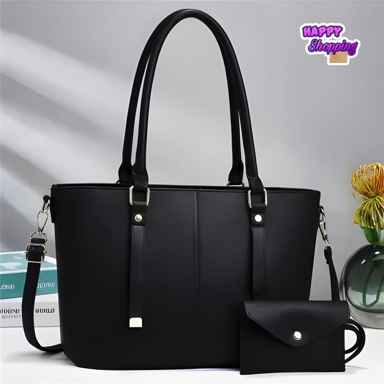 Imported High Quality Handbag 2 pcs Set
