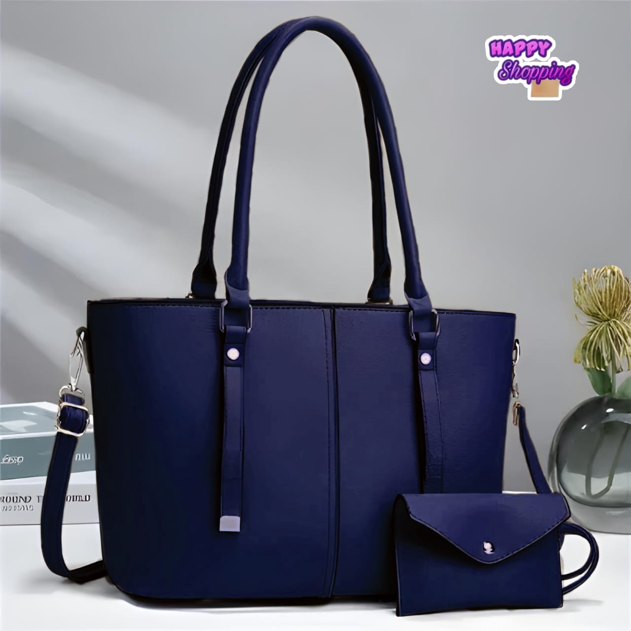 Imported High Quality Handbag 2 pcs Set