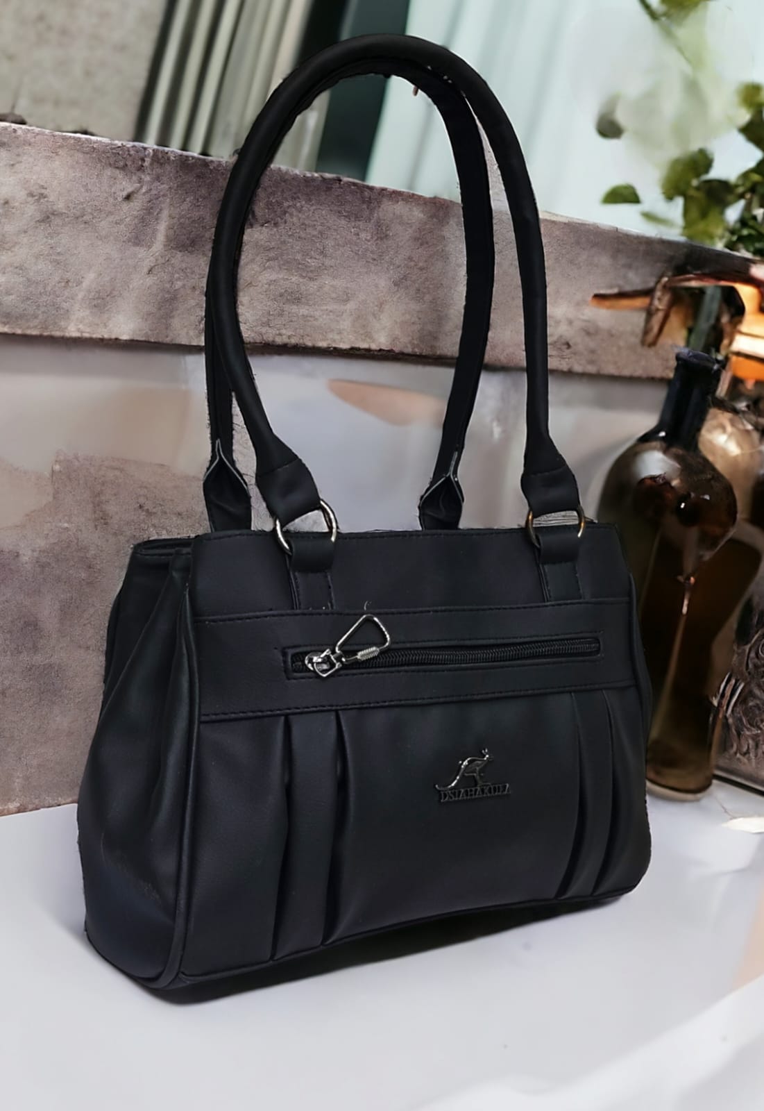 5 zipper handbag