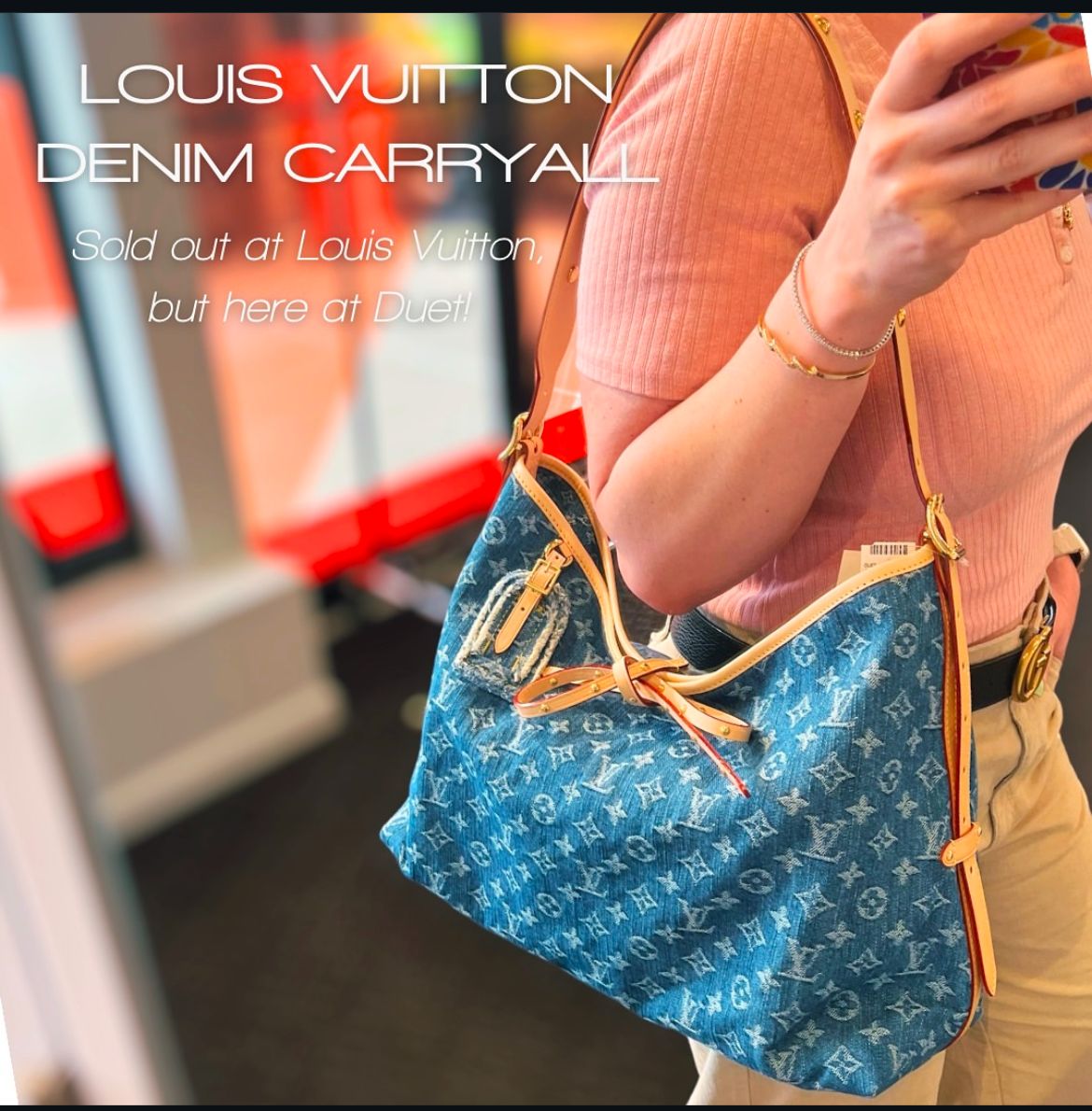 Carry all Denim Bag | Premium Series