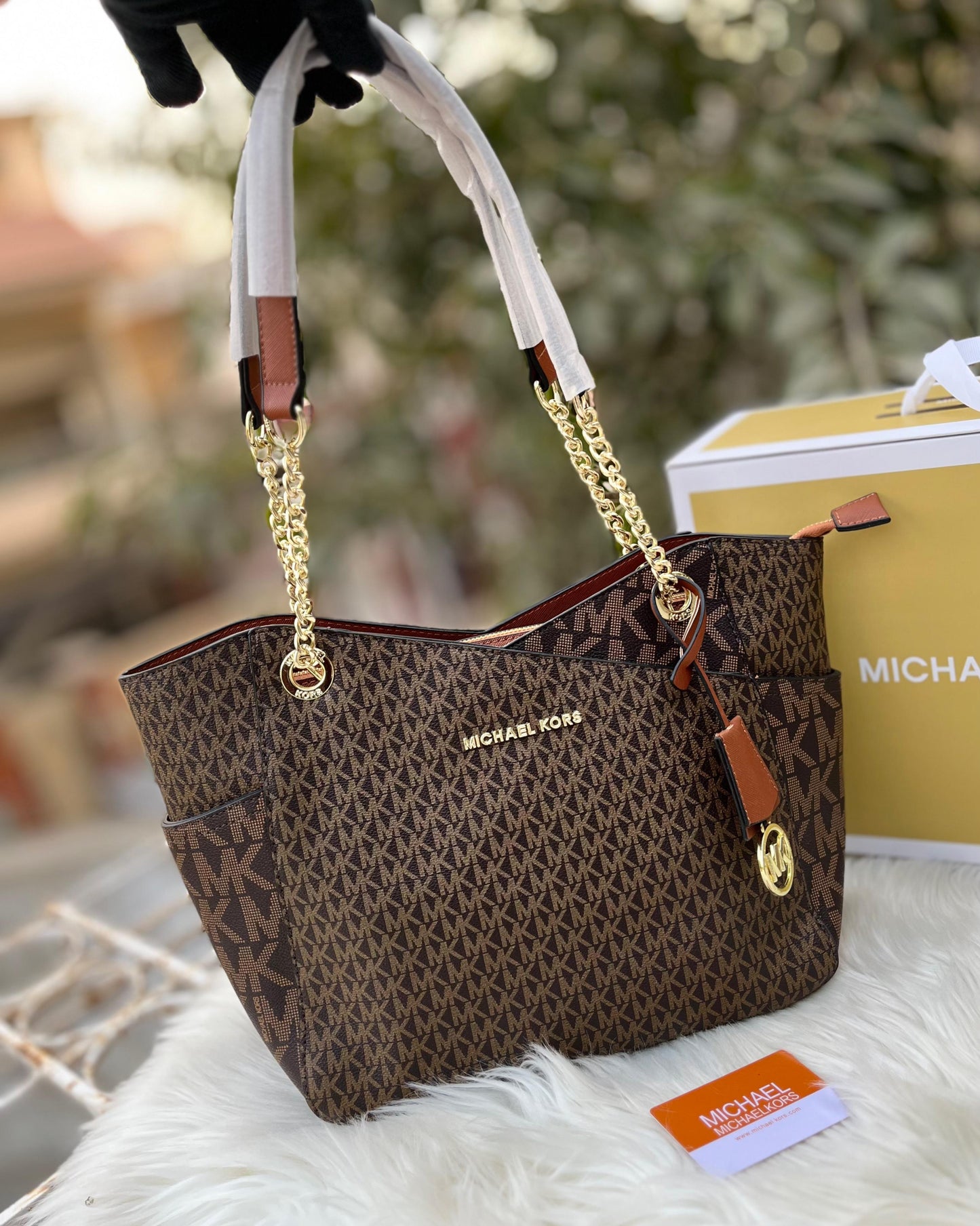 Cross Pattern Elite Handbag| Premium Series