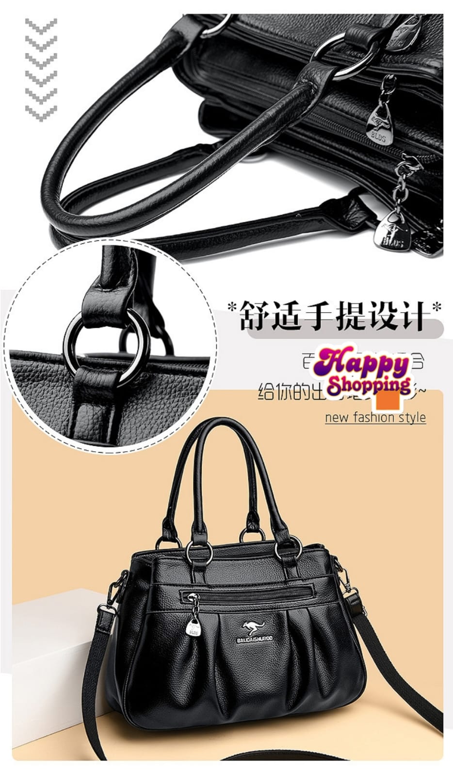 Kangaroo duffle Handbag