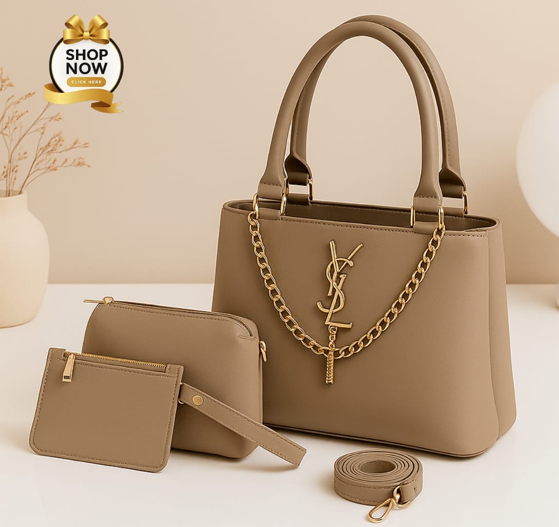 3 Pcs Handbag Set
