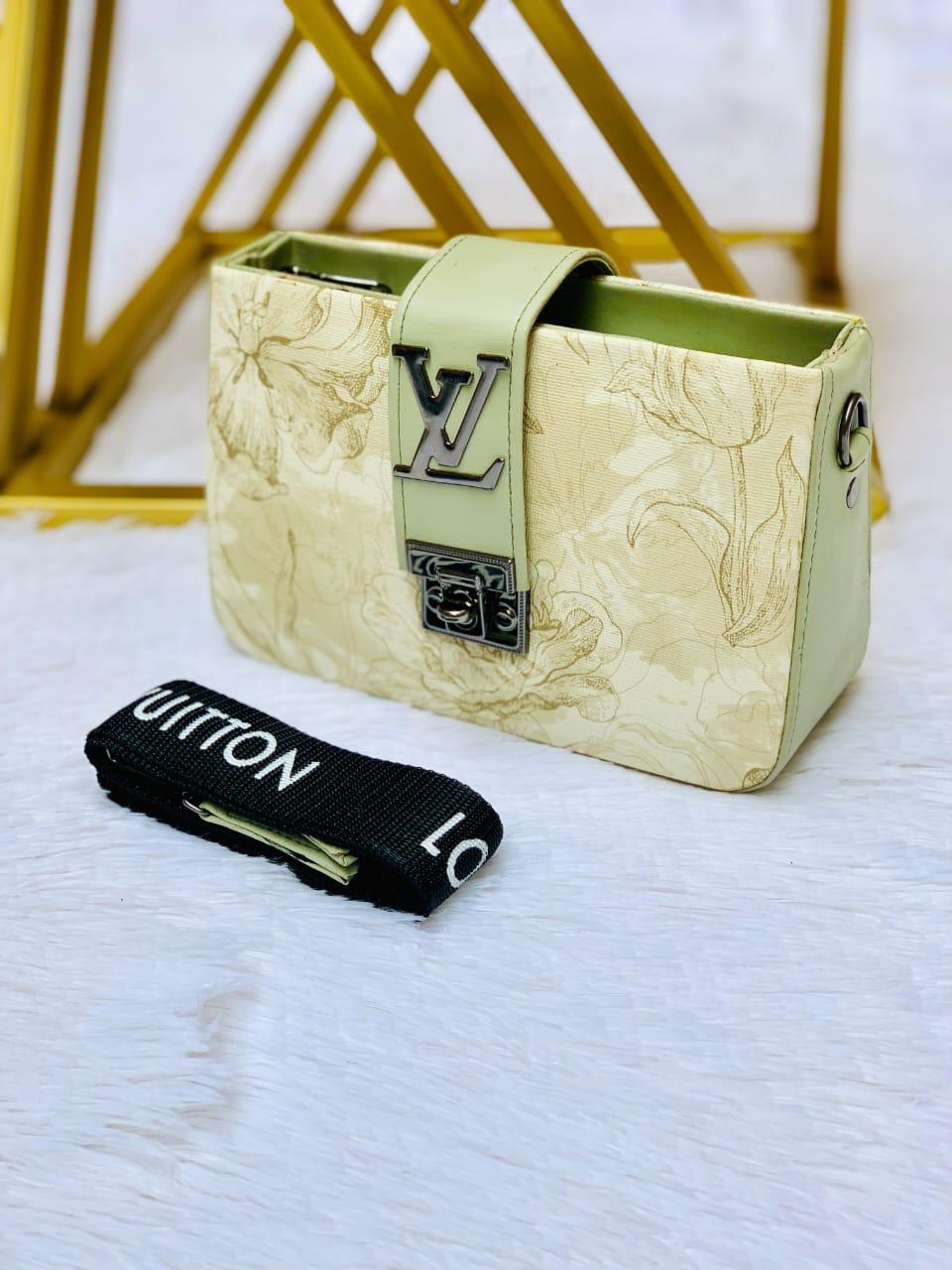 Abstract Branded Crossbody bag