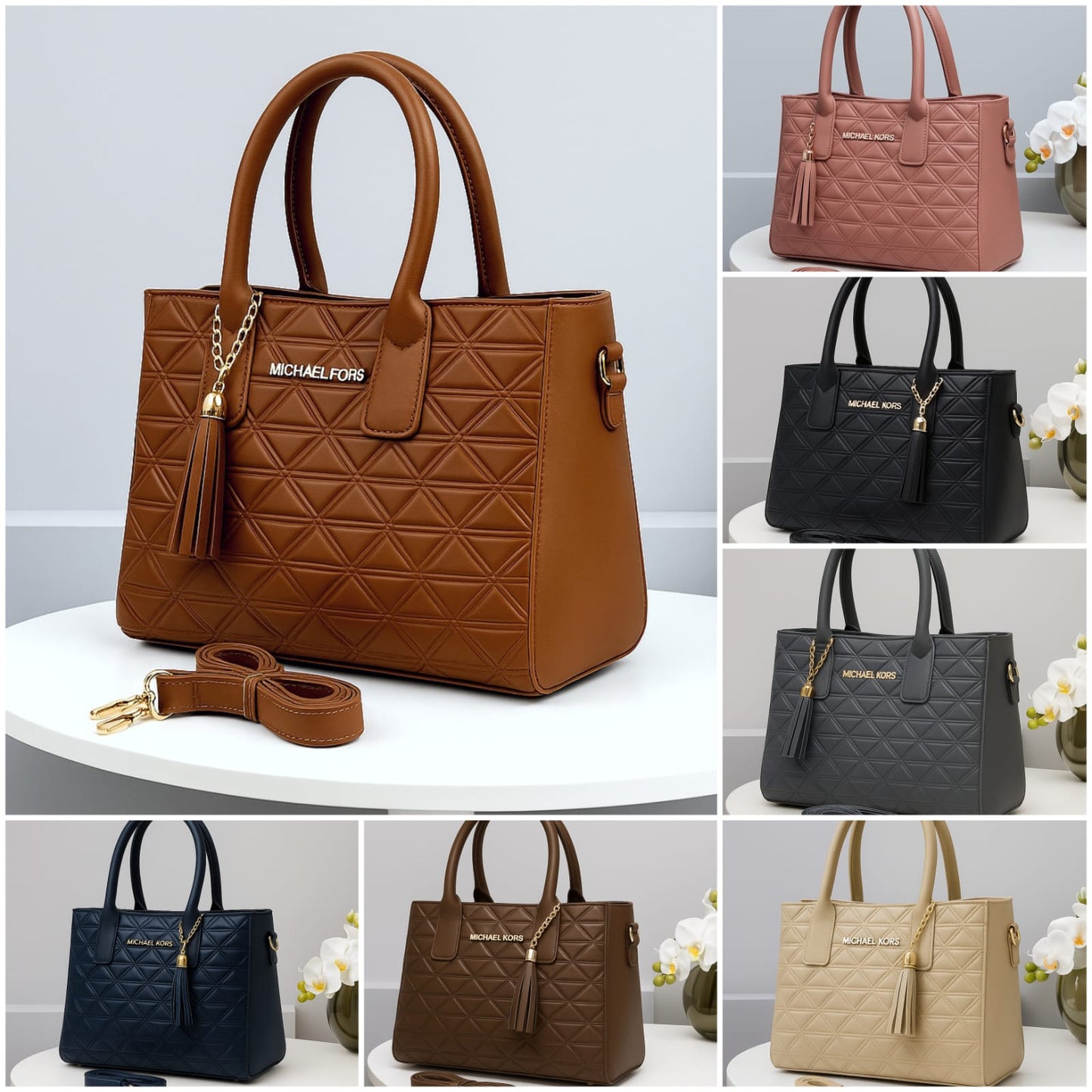 Branded Bricks Handbag
