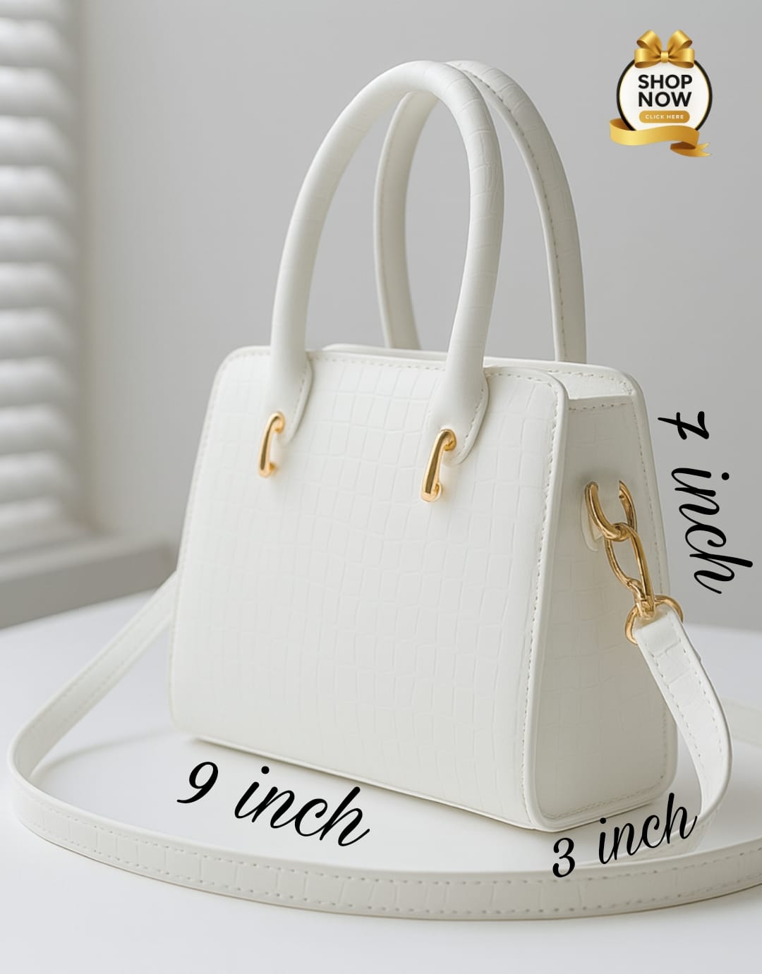 Glossy Decent Handbag