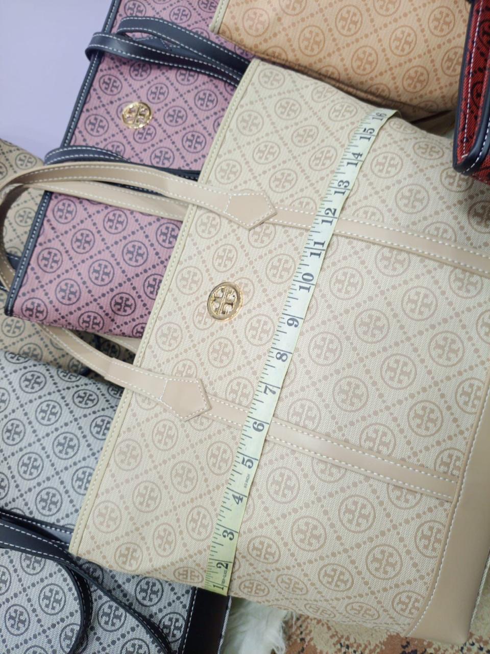 Branded Selvedge Pattern Totebag