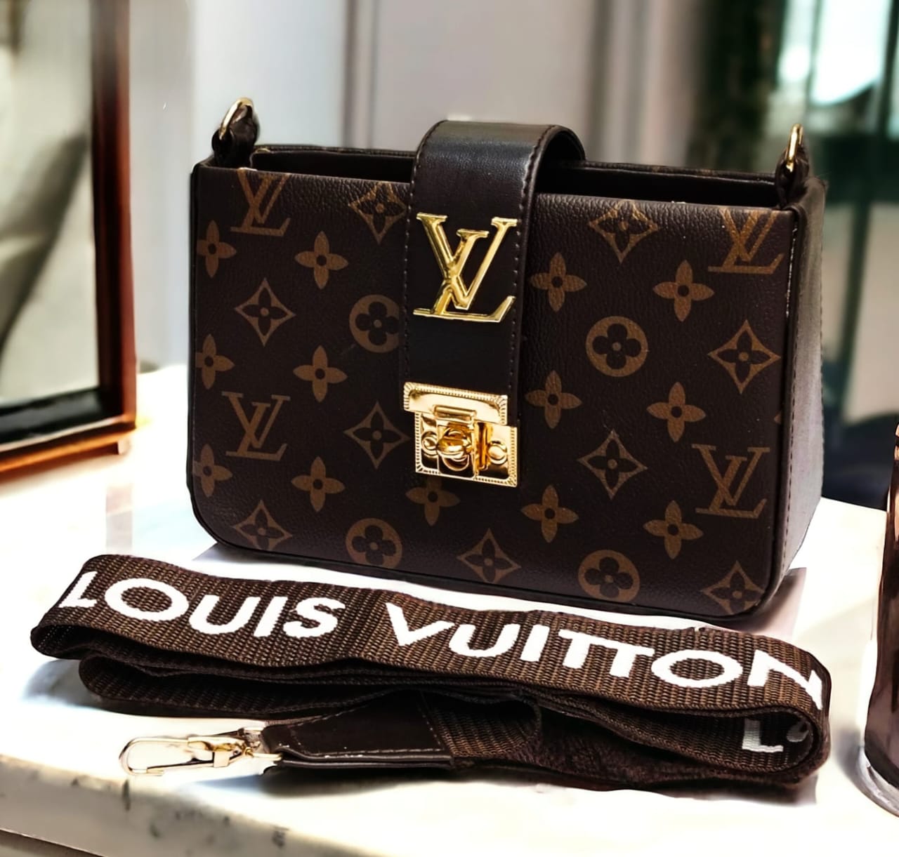Branded Crossbody Bag
