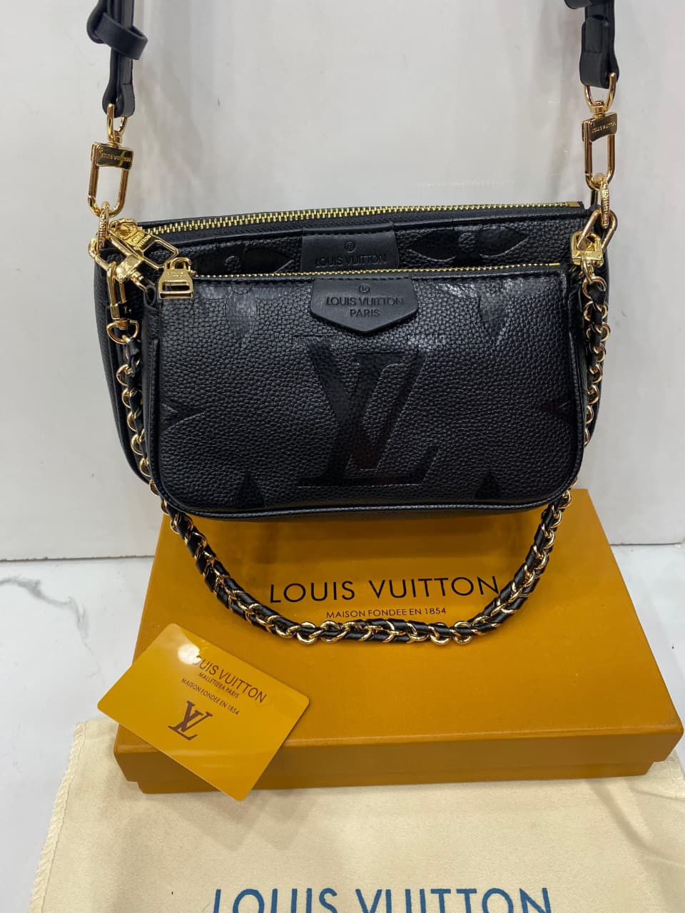 Black Series Pouch Bag Set | Imported Premium Series
