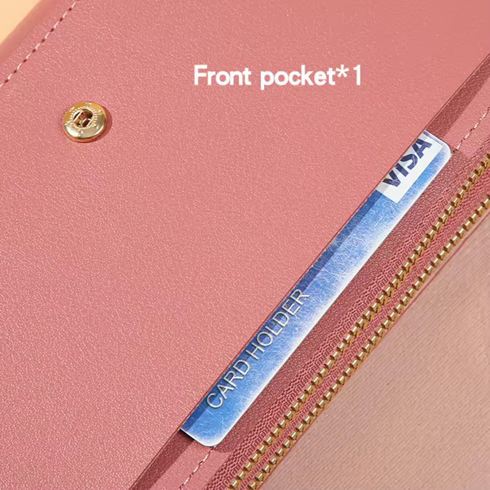 Dual Zipper Wallet| Imported