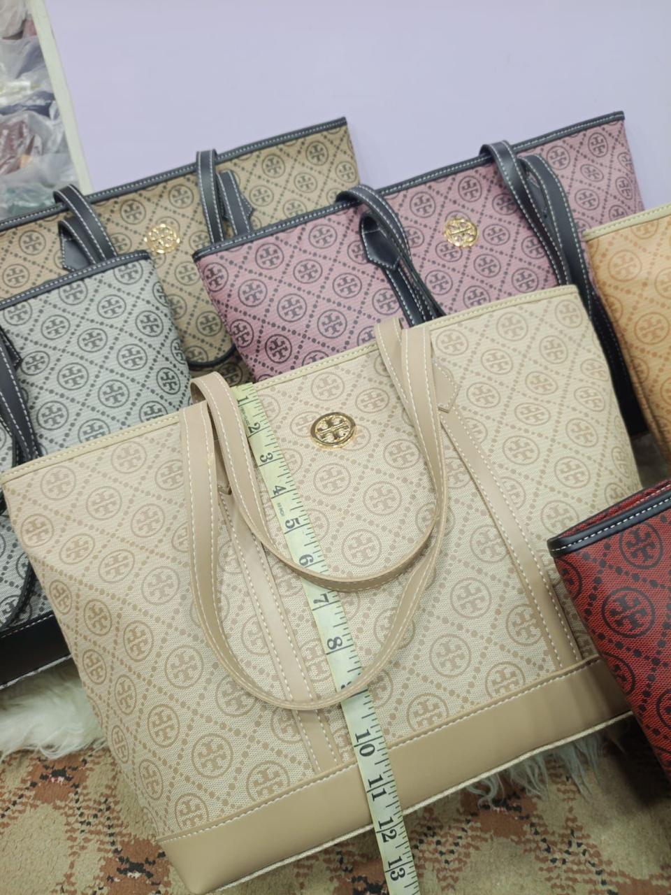 Branded Selvedge Pattern Totebag