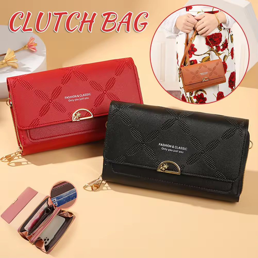 Dual Zipper Wallet| Imported