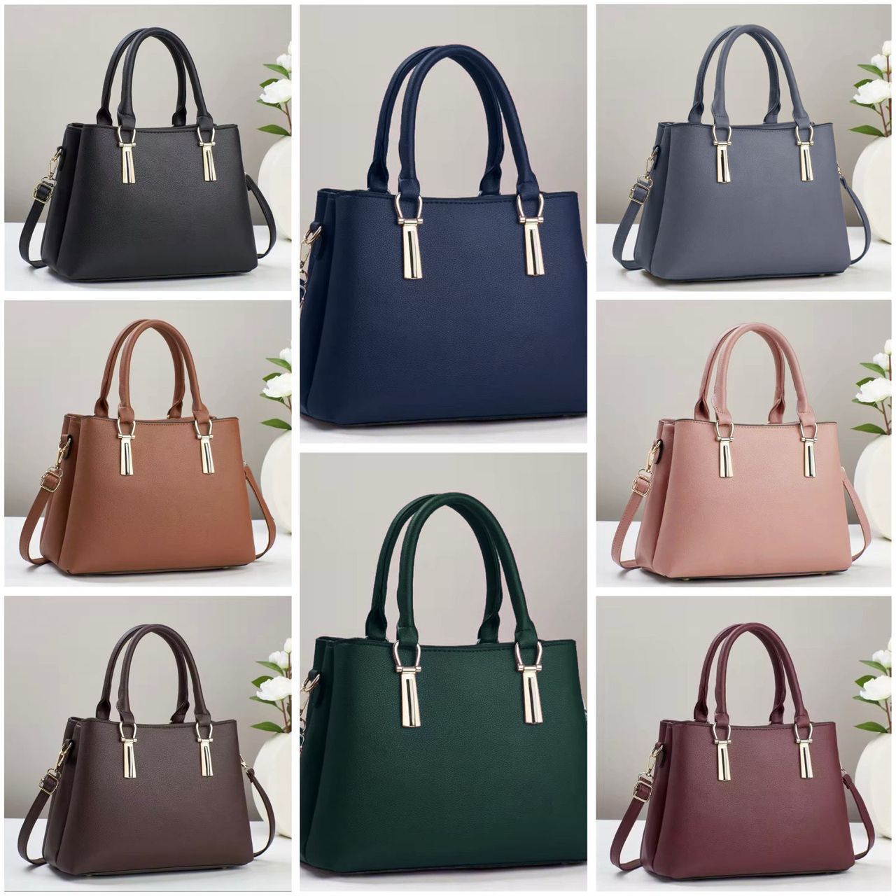 Synthetic Leather Handbag