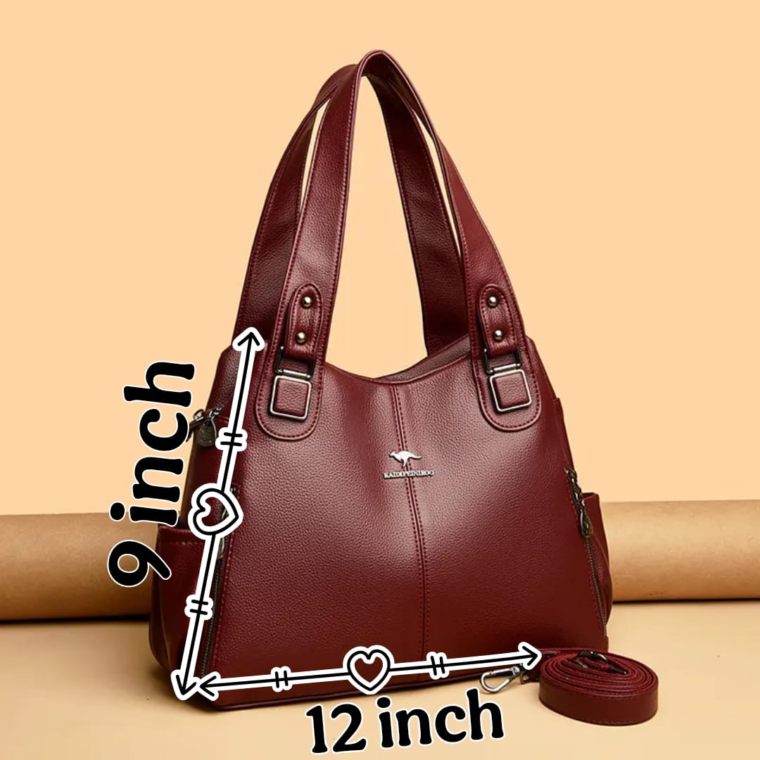 4 Zipper Kangaroo handbag