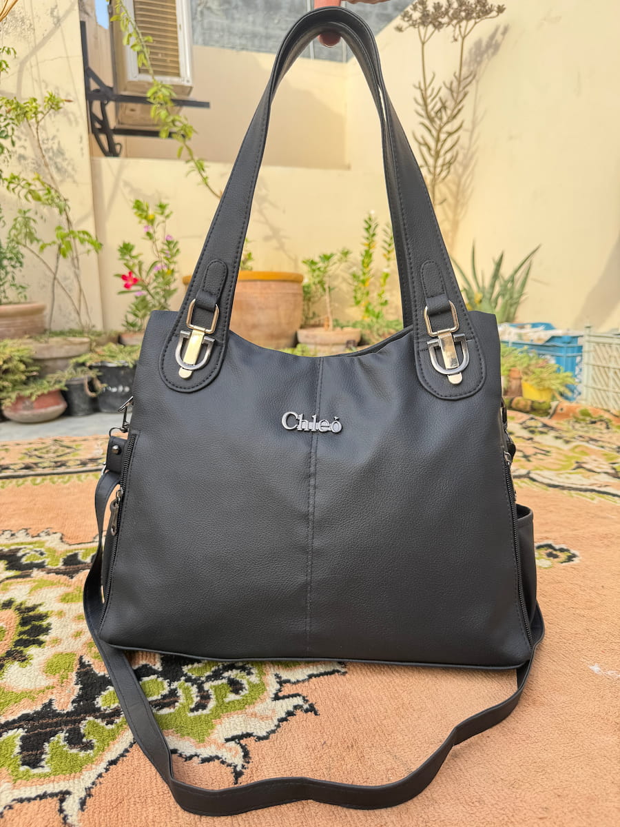 Large Premium Handbag - Black