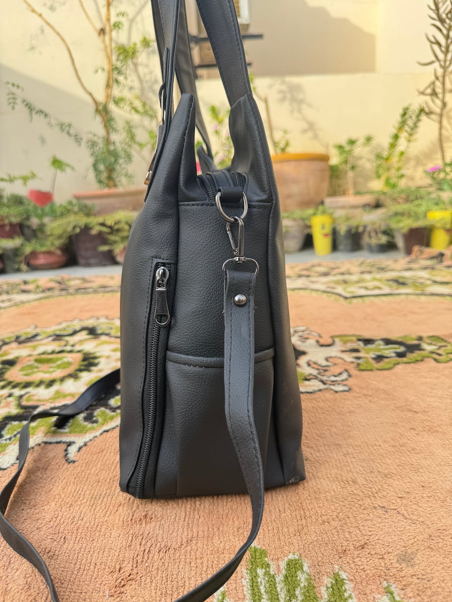 Large Premium Handbag - Black