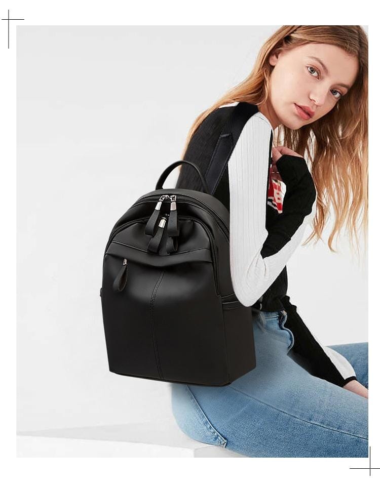 Black backpack