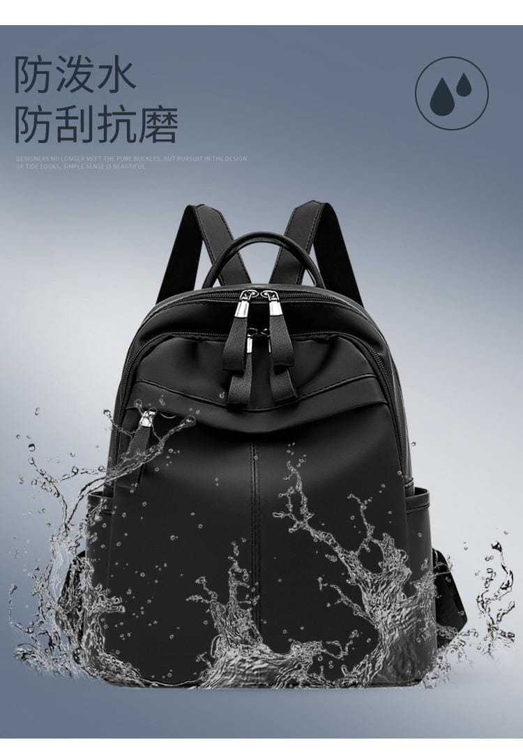 Black backpack