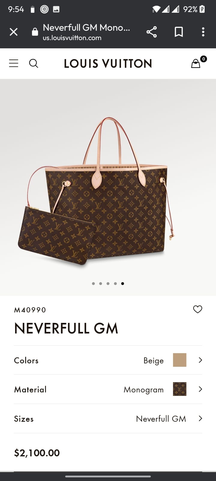 Premium Neverfull Tote Bag