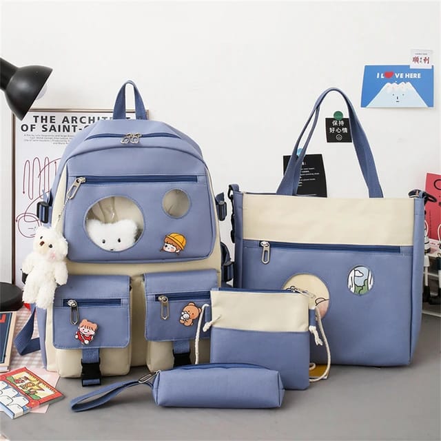 4 pcs Backpack Set