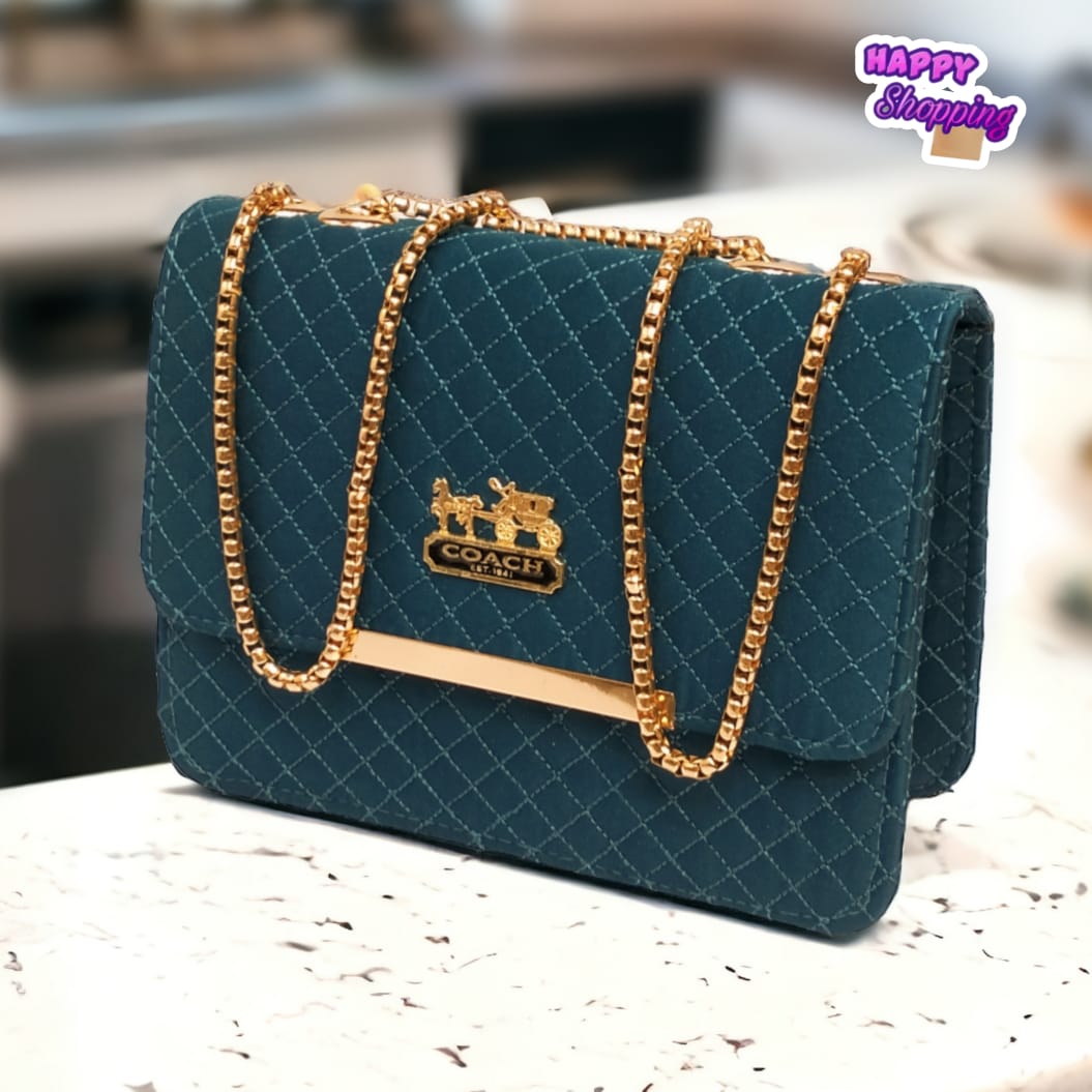 Chain Handle Crossbody Bag