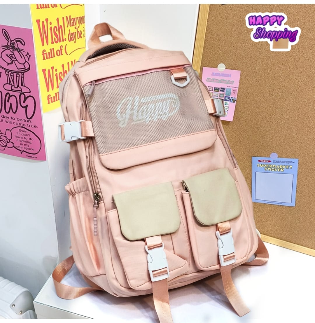 Happy Backpack | Imported High Quality