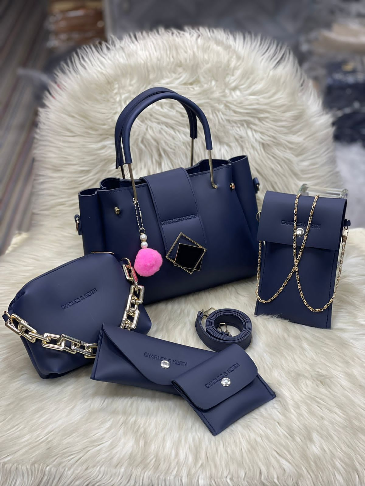 5 pcs Handbag set