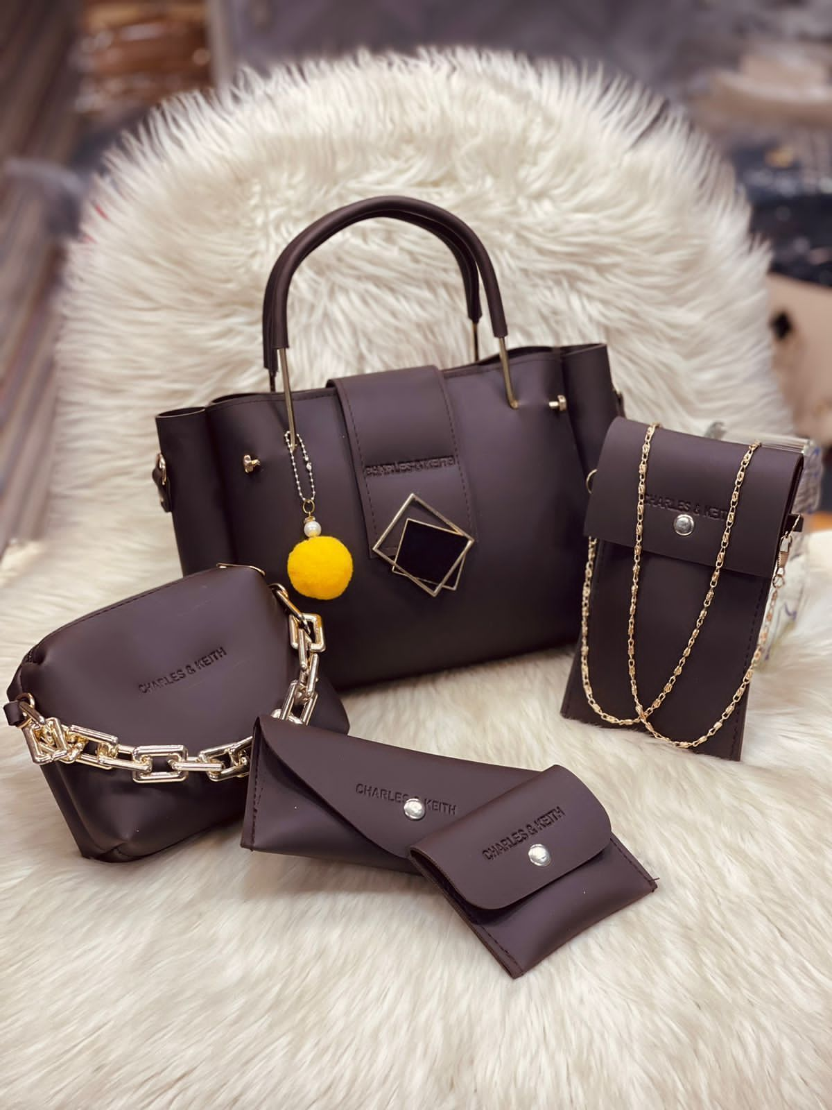 5 pcs Handbag set