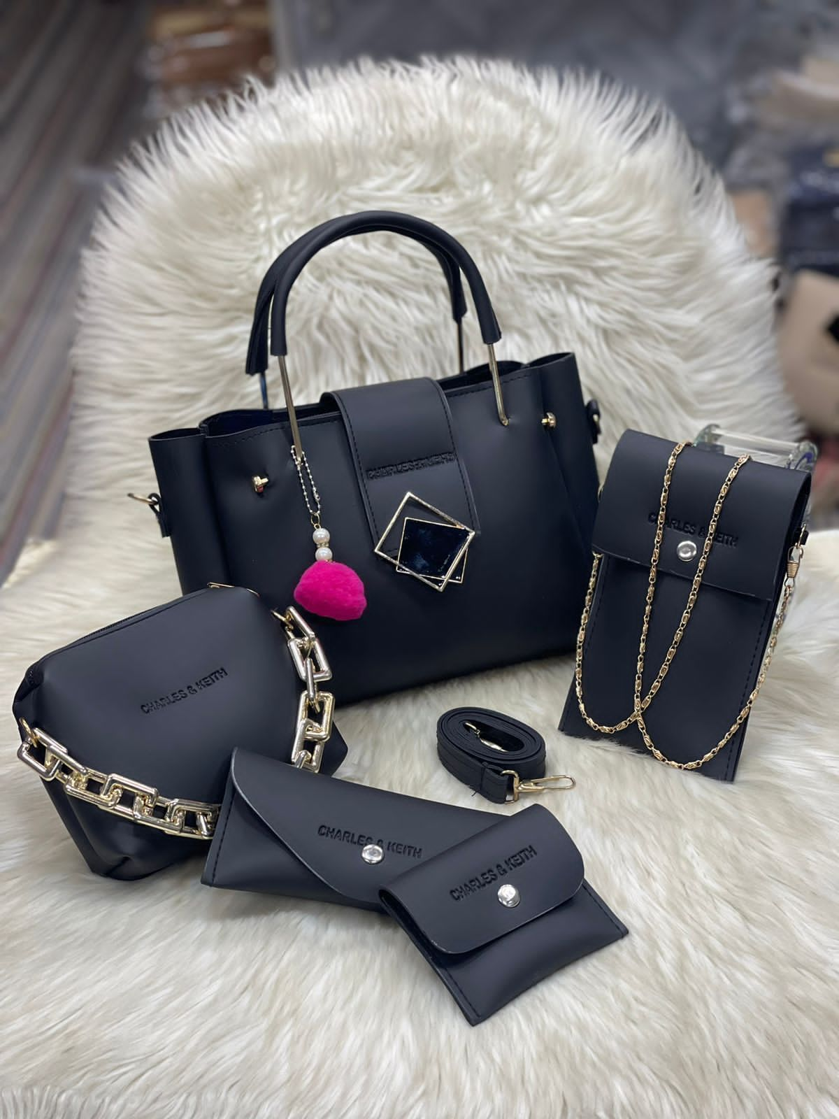 5 pcs Handbag set