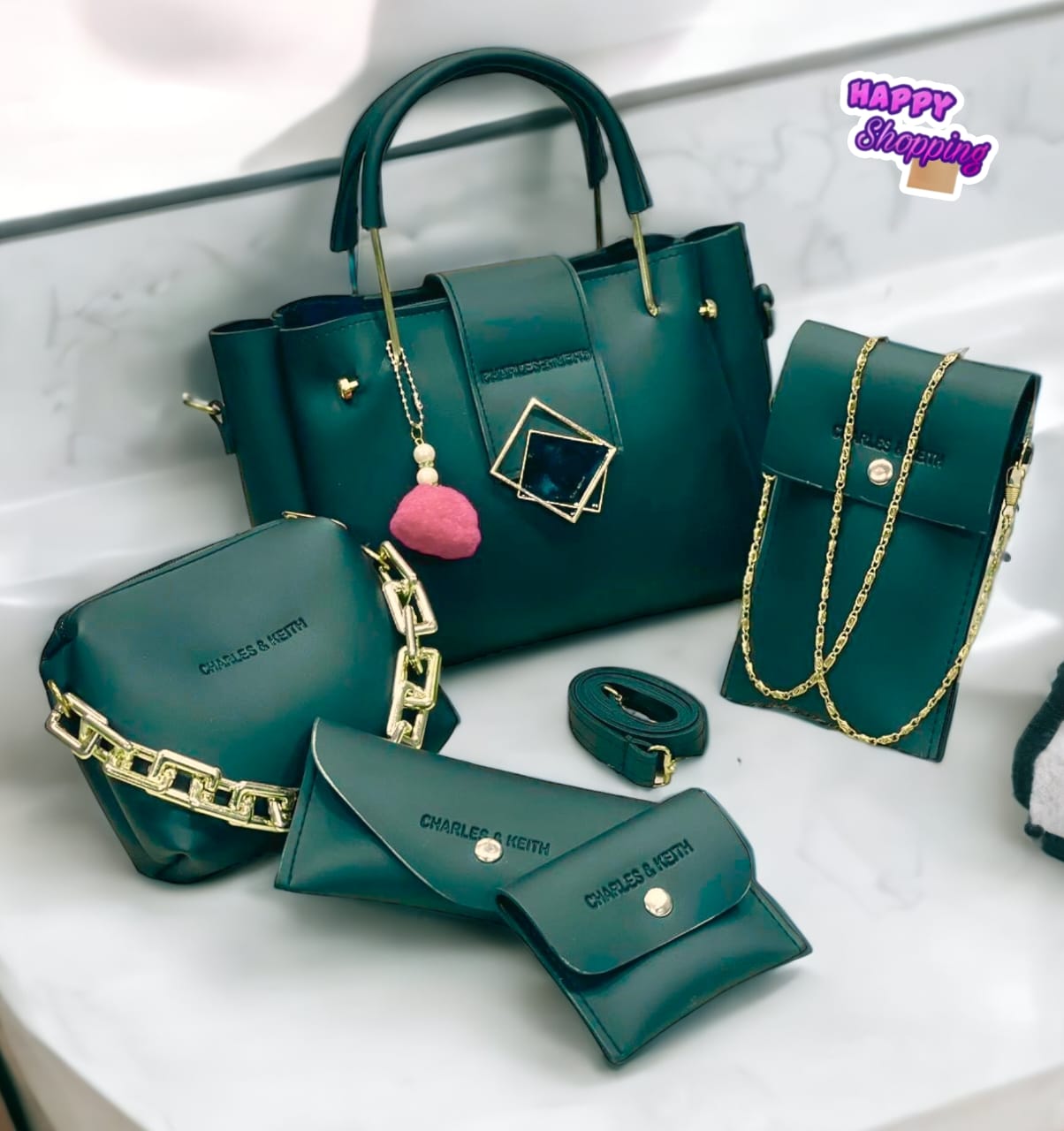 5 pcs Handbag set