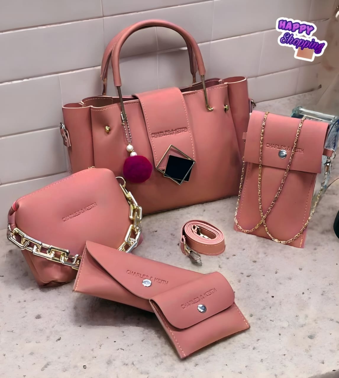 5 pcs Handbag set