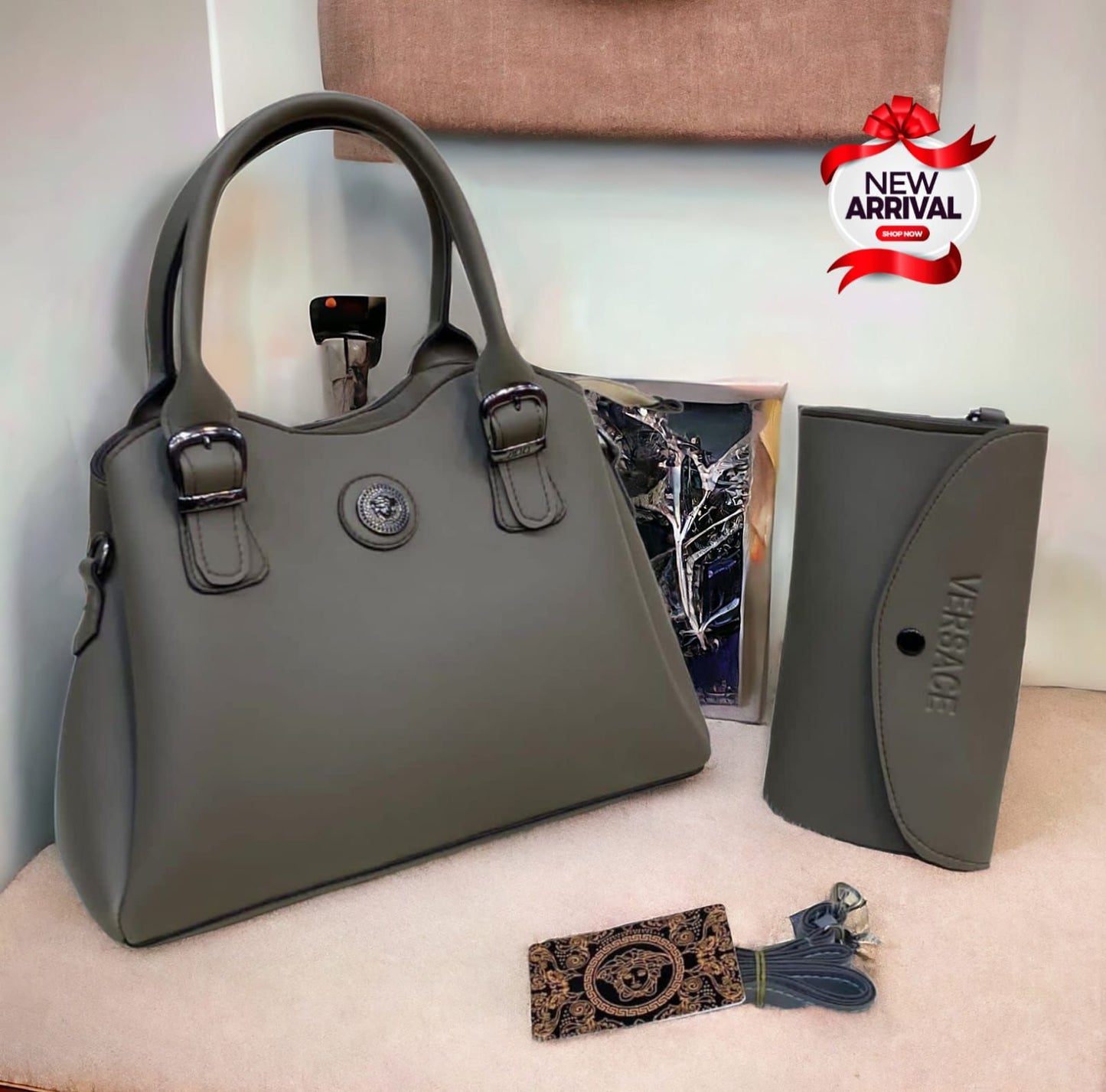 Versatile 2 pcs Handbag Set