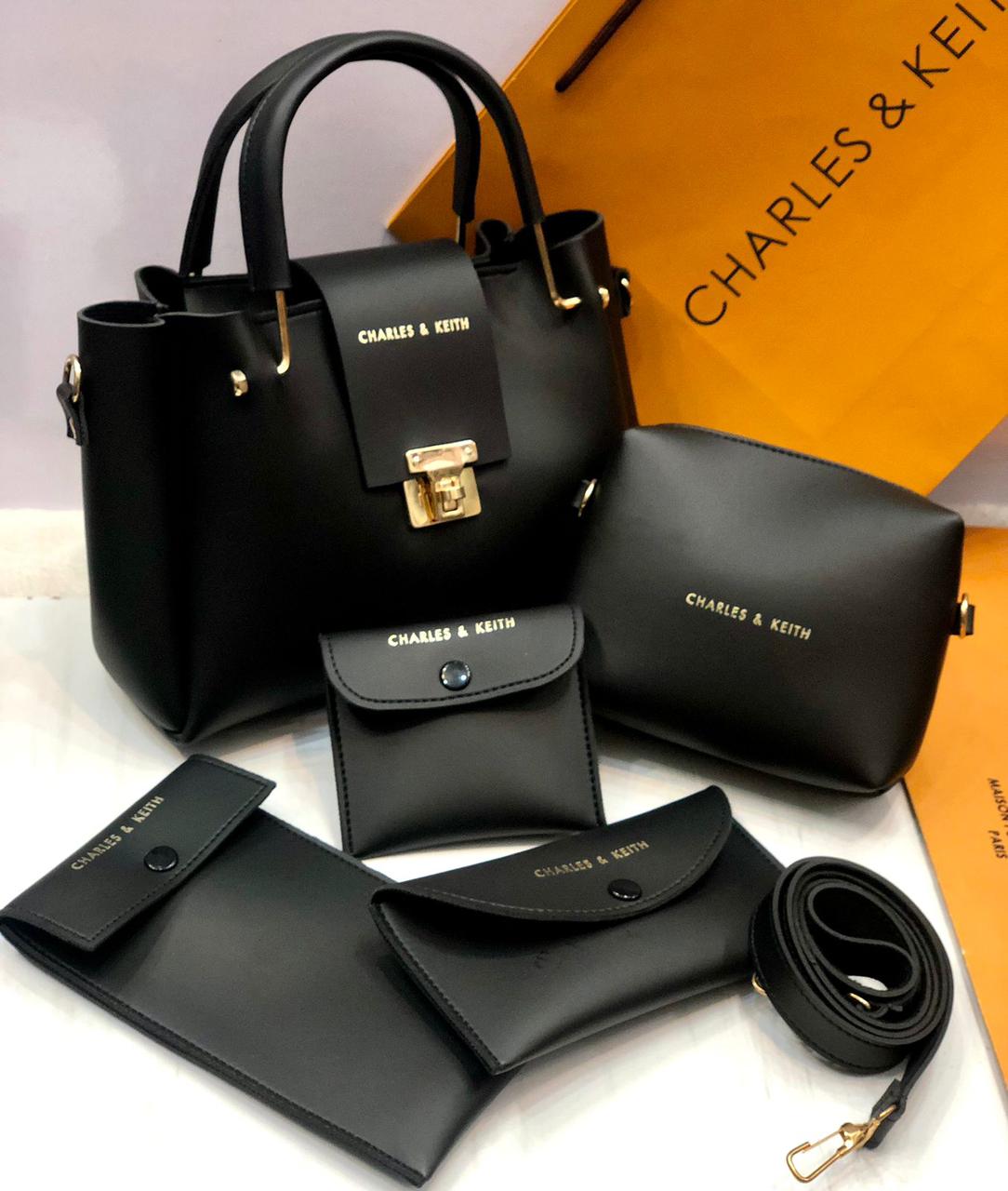 New Classy 5 pcs Handbag set