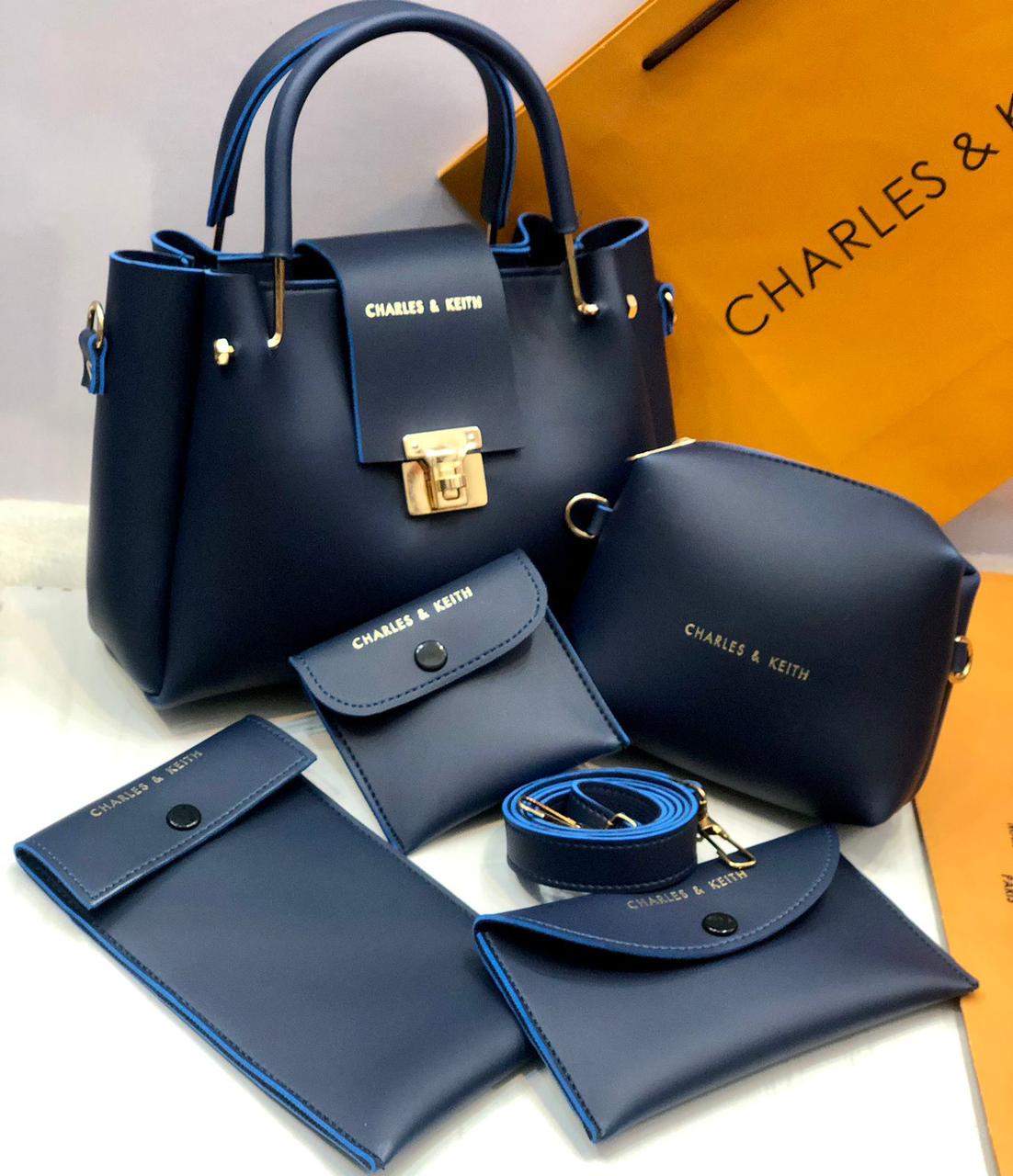 New Classy 5 pcs Handbag set