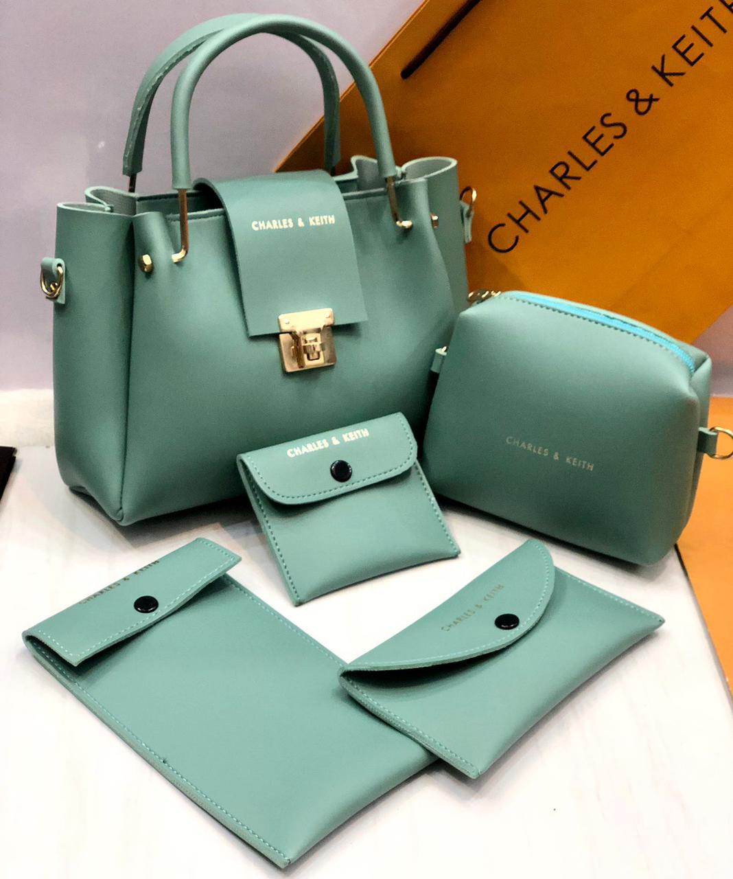 New Classy 5 pcs Handbag set