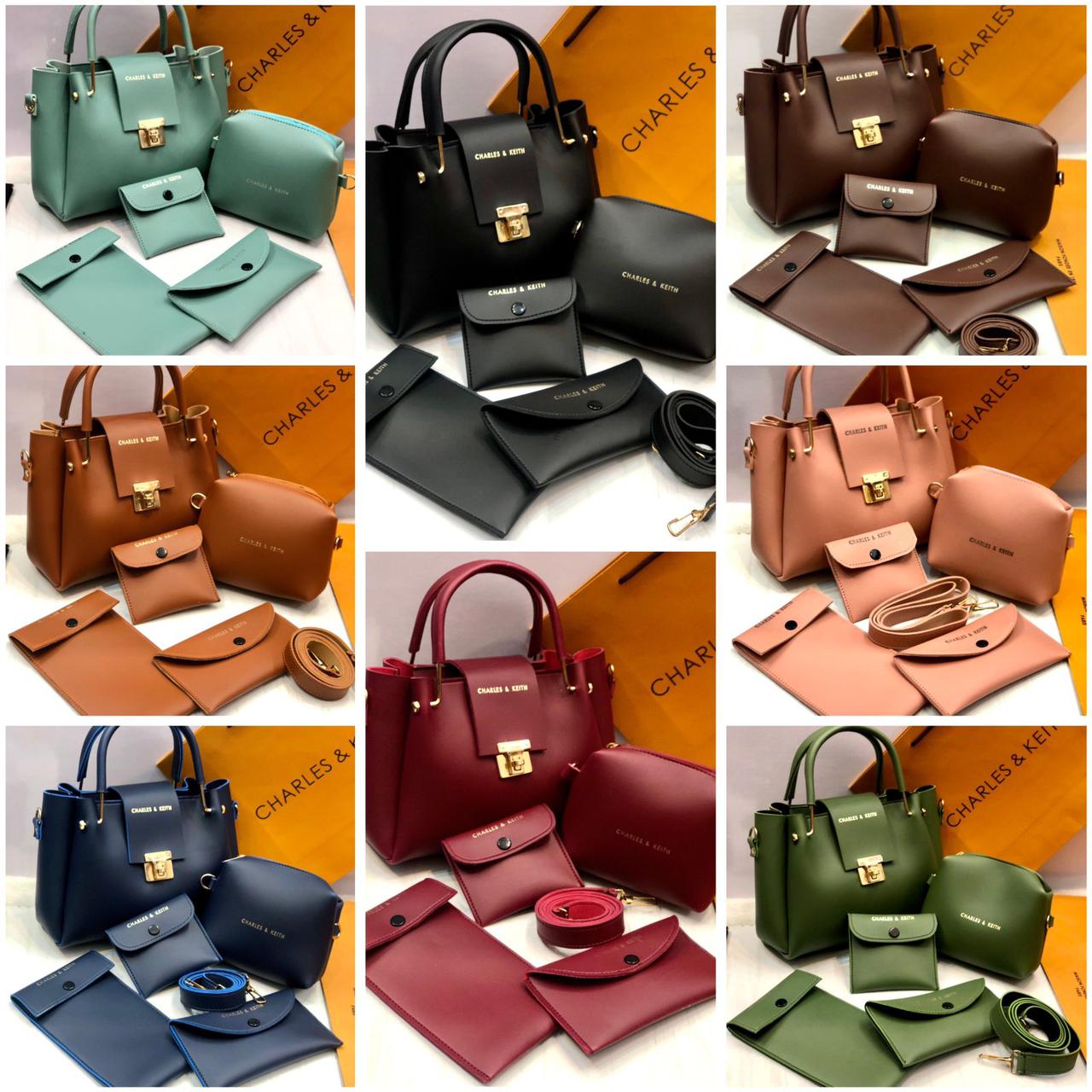 New Classy 5 pcs Handbag set