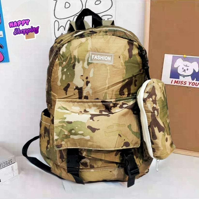 Camouflage Imported Backpack