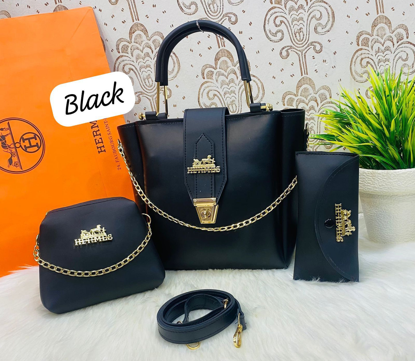 3 pcs Handbag Set