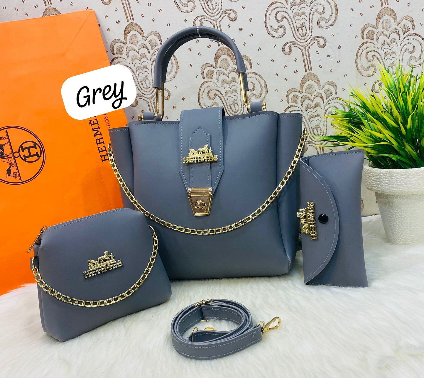 3 pcs Handbag Set