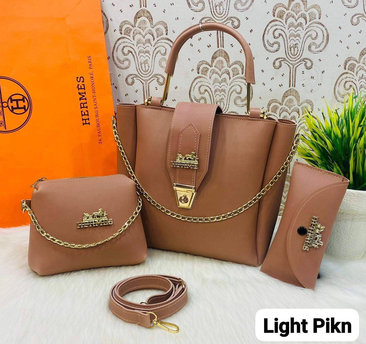 3 pcs Handbag Set