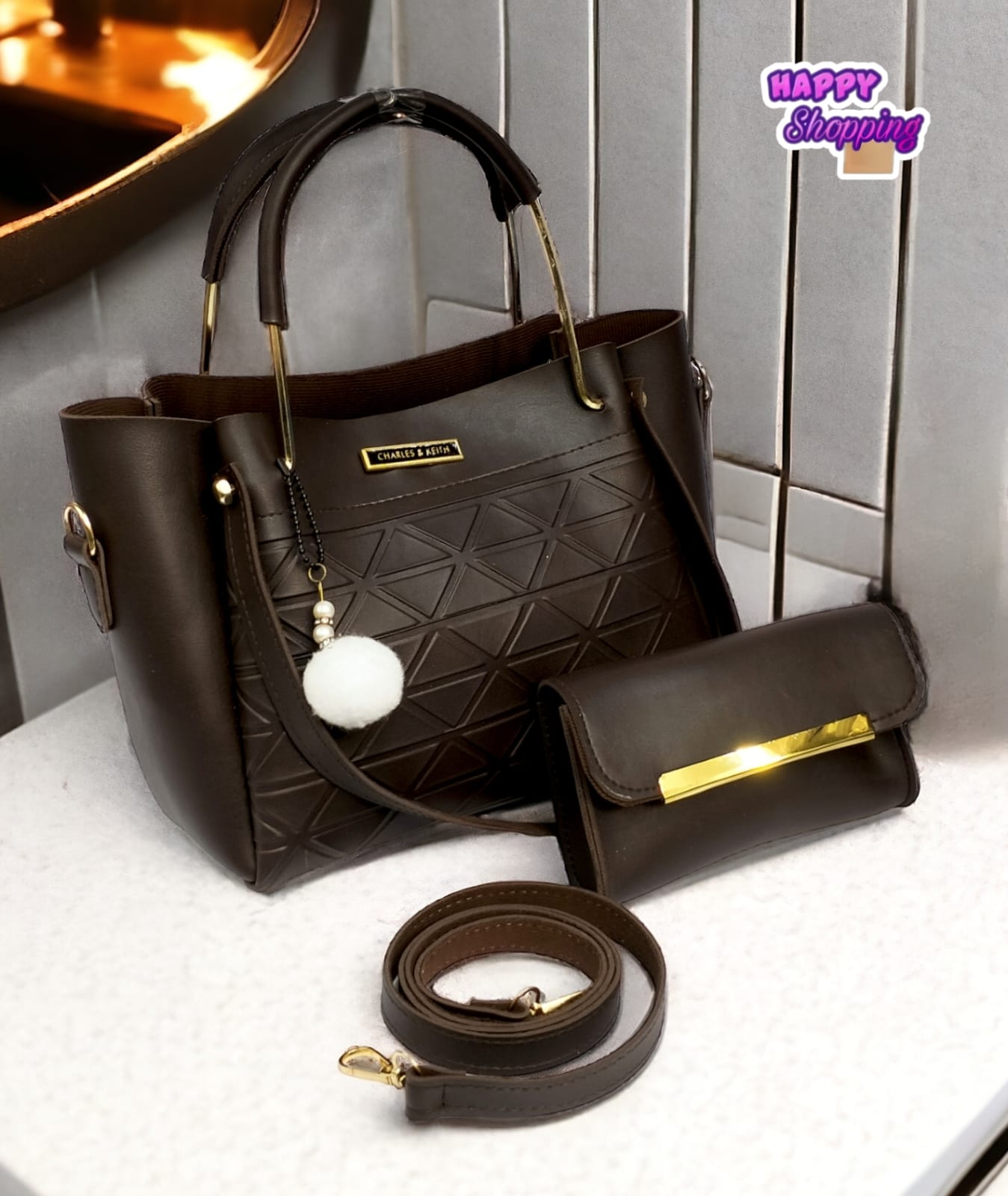 Fashionable handbag 2 pcs