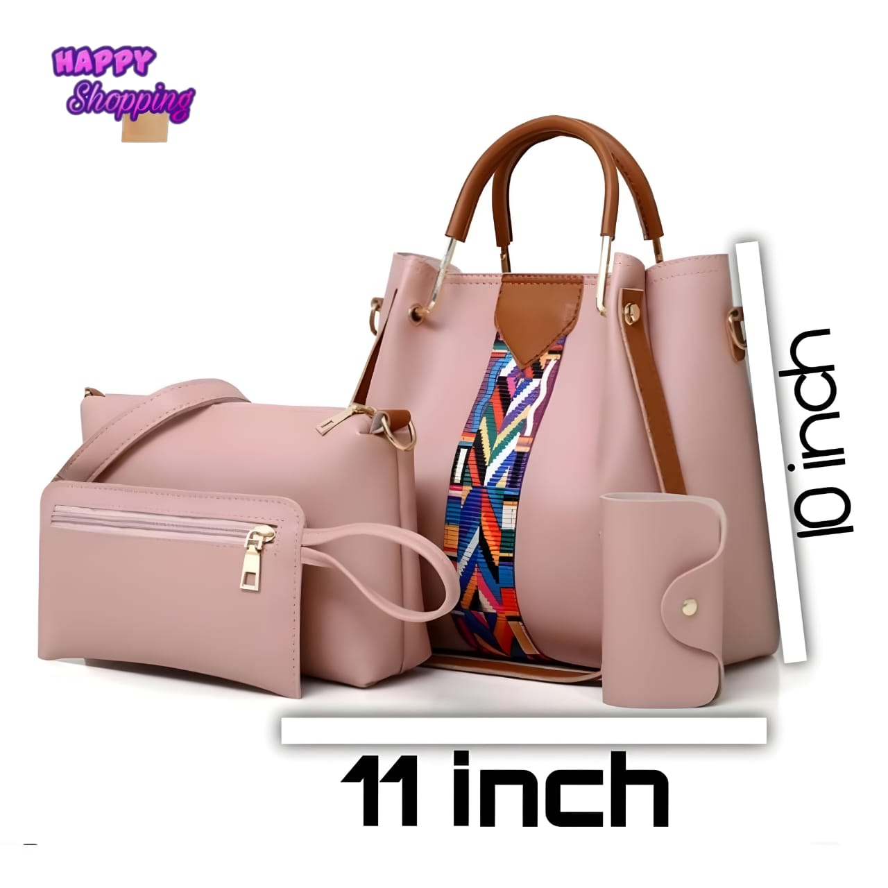 4 Pcs Handbag Set