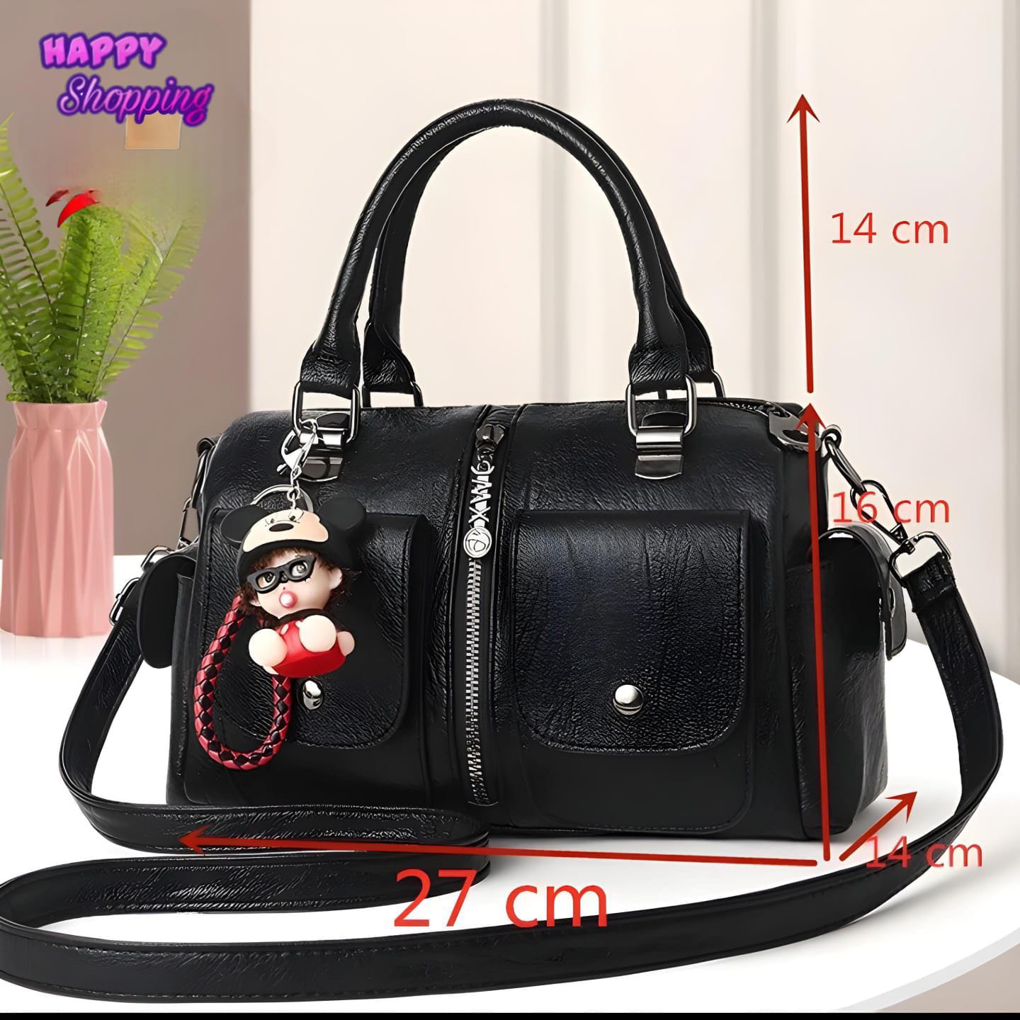 Imported Duo Pocket Handbag| premium quality