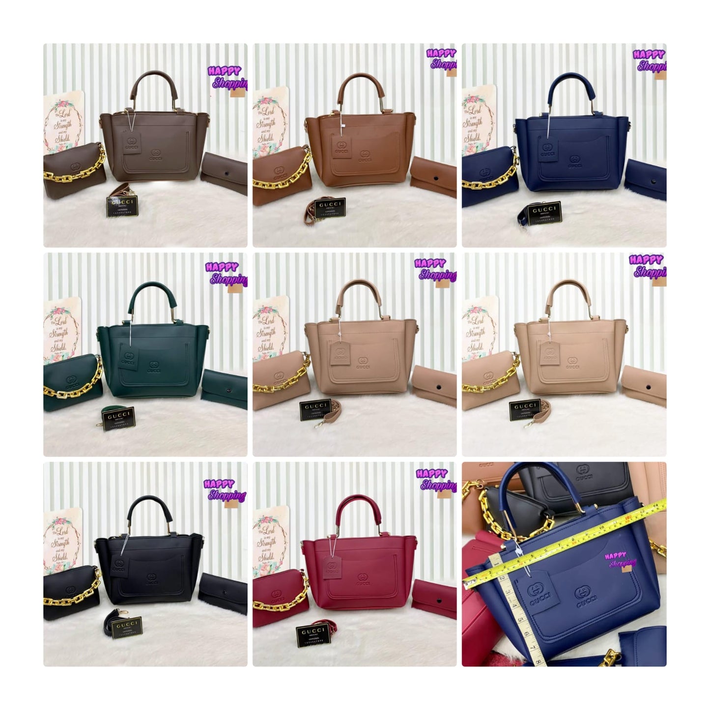 Regular 3 pcs handbag Set