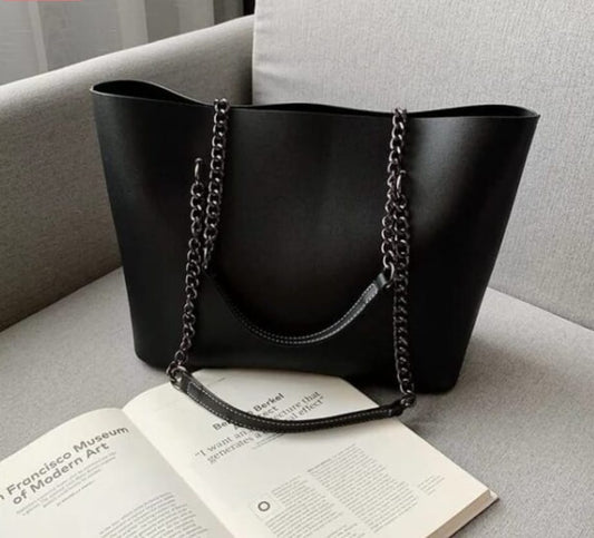 Imported Plain Large Handbag