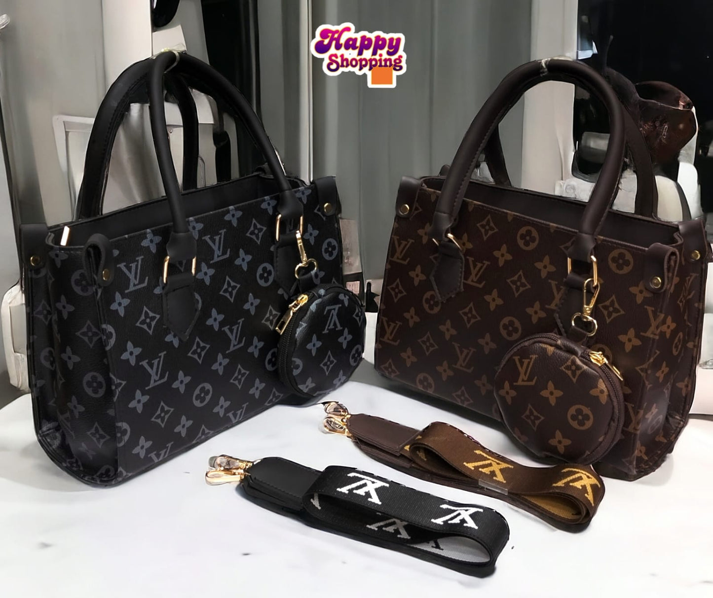 Decent 2 pcs Handbag