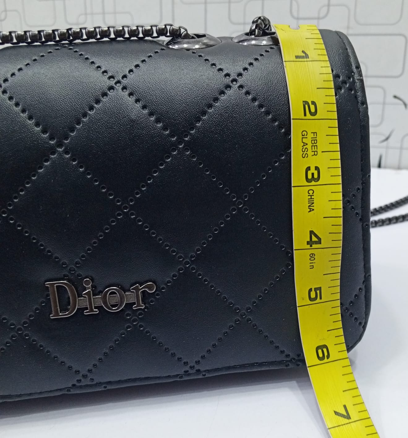 Branded top chain Crossbody bag