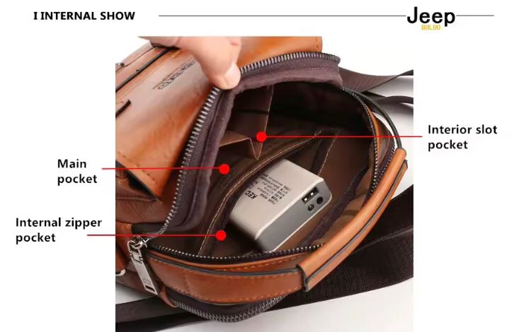 Jeep Crossbody Bag | Imported