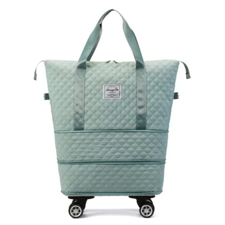 Multi Purpose Bag with wheels | Imported | Premium Quality | Random Color